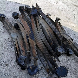 Toptan bahar plaka kullanılan çift katlı ÇELİK TABAKA HOWO ağır kamyon bahar sonra DAMPERLİ KAMYON römork aks çin afrika - Product Image 1