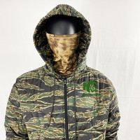 Kango US Market Uniforme Offre Spéciale Tiger Stripe Woobie Hoodie Camouflage Zipper Jacket