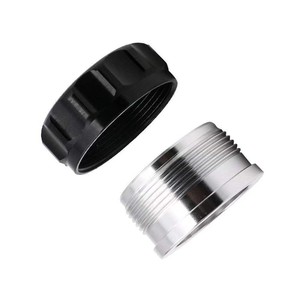 Fuel Tank Cap Aluminum Alloy 1 2 2.5 Inch Black Silver Lid Universal Car Auto Replacement Part - Product Image 3