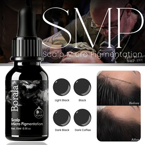 Tinta SMP Profesional <span class=keywords><strong>de</strong></span> 15 ml, 4 Tonos - para Estudios y Academias <span class=keywords><strong>de</strong></span> Artistas - <span class=keywords><strong>Micropigmentación</strong></span> Capilar y Tatuaje Capilar - Product Image 1