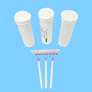 Bandelette de test rapide 4-en-1 Green Spring Enrofloxacin Erythro Lincomycin Tylosin / Tulathromycin pour ERY, usage domestique laitier - Product Image 2