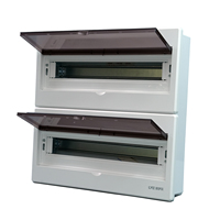 Boîte de distribution LYEBOX LYM3 40 voies |   Tableau de distribution métallique encastré |   Panneau de commande d'alimentation intelligent pour disjoncteur intérieur CHNT OEM