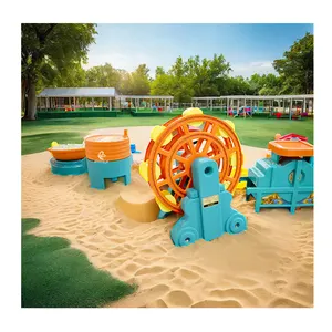 Wholesale Large Size Sand Playground Equipment Beach Sand Toys Set For indoor Playground Area by zhongyi amusement