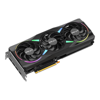 Tarjeta gráfica RTX 3090 de 24GB con iluminación RGB personalizable y reloj Boost