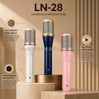 Microphone dynamique filaire professionnel LN-28, cardioïde, pour chorale d'église, discours, scène, renforcement sonore