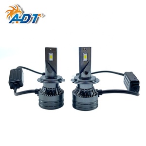 ไฟหน้ารถยนต์ LED รุ่น ADT 9-32V สี Gun Color OEM พร้อมระบบ CANBUS ในตัว รุ่น H7 H4 ขนาดเล็ก ไฟตัดหมอก LED สำหรับรถยนต์ - Product Image 1
