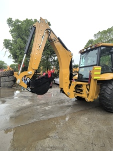 รถตักตีนตะขาบรถแบคโฮ CAT420F ตัก420f ทรงหนอนผีเสื้อ - Product Image 6