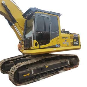 Importado de Japón Komatsu Excavadora sobre orugas Excavadora usada PC200 Excavadora de segunda mano para la venta - Product Image 1