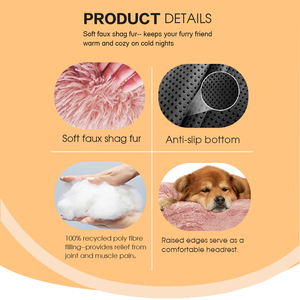 Cuscino per animali domestici all'ingrosso cuccia per cani warm pet <span class=keywords><strong>cat</strong></span> bed round cats bed luxury dog bed - Product Image 3