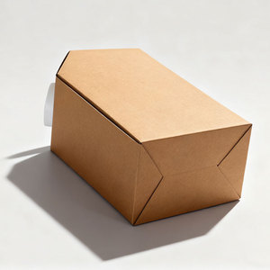 Boîte d'emballage pour friandises pour animaux de compagnie en papier ondulé écologique recyclable avec logo personnalisé, laminage mat et fenêtre en PET - Product Image 5