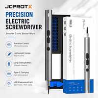 Mini tournevis électronique de précision 28-en-1, rechargeable par USB, portable, 3,7 V, 260 g, modèle double mode automatique-manuel