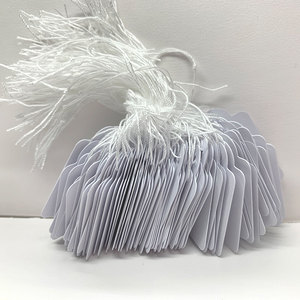 Custom Private <strong>Label</strong> Paper Tags Tie <strong>String</strong> Strung Ticket for Jewelry Display for Garments Bags Supplier's Merchandise Price Tags - Product Image 6