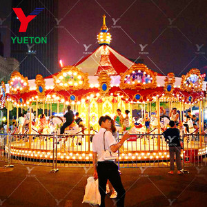 Giá Rẻ Giá Nhập Khẩu 36 Ghế Trẻ Em Lớn Vui Vẻ Đi Vòng <span class=keywords><strong>Carousel</strong></span> Rides Từ Trung Quốc Vui Chơi Giải Trí Công Viên Trò Chơi - Product Image 1