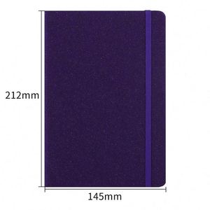 Cuaderno A5 de PU con Tapa Dura, Tema Arcoíris, Páginas con Bordes de Color, Banda Elástica, Personalizable con Logotipo Empresarial, Alta Calidad - Product Image 3
