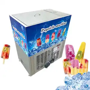 Best Price Tube Blow Molding Trolley 2Mould Ice Lolly Popsicle Making Machine