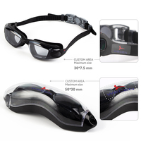 Lunettes de course personnalisées haute définition avancées lunettes de natation anti-buée pour triathlon lunettes de natation de haute qualité