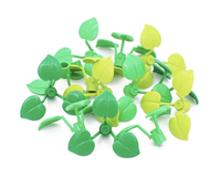 0.1kg 6255 Large trèfle feuille de pêche fleurs et plantes pièces briques bloc de construction