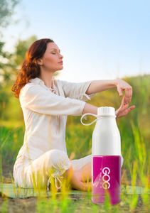 Bouteille d'eau en plastique Tritan de qualité alimentaire 500 ml, anti-fuite, pour la salle de <span class=keywords><strong>sport</strong></span>, la <span class=keywords><strong>nutrition</strong></span> sportive, shaker à protéines - Product Image 3