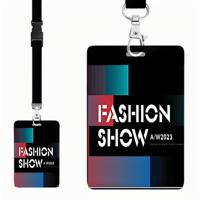 Vente en gros de carte d'identité en plastique RFID de taille personnalisée photo d'étudiant employé personnel de travail carte suspendue clé d'hôtel