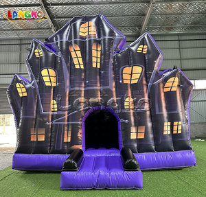 Nouveau Design <span class=keywords><strong>Parc</strong></span> Saut Gonflable Thème Halloween Tobogane Gonflabile Château Gonflable la <span class=keywords><strong>Maison</strong></span> <span class=keywords><strong>Hantée</strong></span> Extra Large - Product Image 1