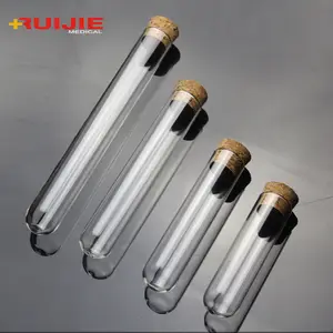Vanilla Packing Food Grade Glass Test Tubes With Screw Cap