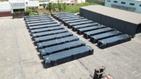 Plateforme flottante modulaire en acier RigiFloat Hann-Ocean pour quai modulaire, certifiée ABS, montage et démontage faciles