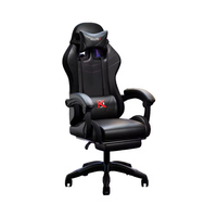 Silla de Oficina de Cuero para Juegos e Internet Café, Pedidos al por Mayor, Duradera, Logotipo Personalizado, Certificación BIFMA, OEM, ODM