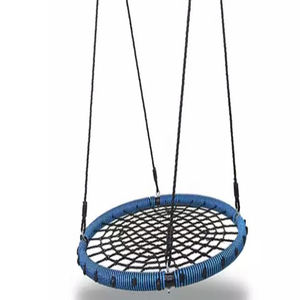 Ensemble de balançoire arborescente Zoshine, balançoire en filet, plateforme de balançoire en forme d'araignée, cordes réglables, balançoire nid d'oiseau pour enfant - Product Image 1