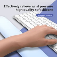 Tapis de souris en mousse à mémoire de forme, vente directe fabricant, vente en gros, tapis de clavier gaming dégradé, support de main et de poignet