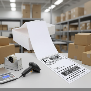 Etiquetas Térmicas Plegables de 4x6 Pulgadas para Envío, Resistentes al Agua y al Aceite, para Supermercados, Venta al Por Mayor de Fábrica - Product Image 5