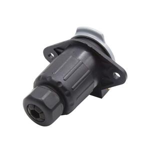 Prise de remorque ronde à 7 broches en plastique, connecteur d'alimentation universel femelle ES2706S pour véhicule dédié - Product Image 4