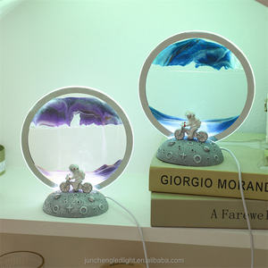 Offre Spéciale mobile <span class=keywords><strong>sable</strong></span> Art rond verre lampe <span class=keywords><strong>de</strong></span> bureau 3D mer profonde paysage <span class=keywords><strong>de</strong></span> <span class=keywords><strong>sable</strong></span> coulant <span class=keywords><strong>sable</strong></span> enfants <span class=keywords><strong>d</strong></span>écor à la maison Led Table lumineuse - Product Image 1