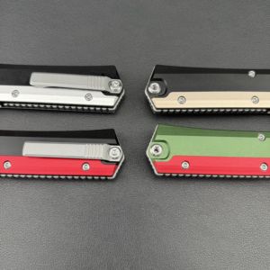 Coltello da Campeggio Pieghevole Glykon T/E Apocalyptic Standard in Acciaio Inossidabile con Pulsante, Lunghezza Totale 225mm, Spessore Lama 2.9mm, OEM - Product Image 3