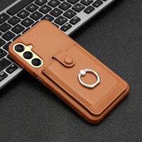 Étui Portefeuille Rabattable en Cuir PU pour Samsung A56 A16 S25 FE S24 Ultra Fundas A35 A57 Honor 400 V60 Lite 5G X9D, avec Porte-Cartes