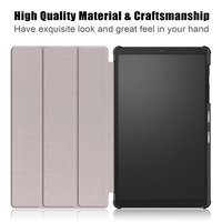 Casing Penutup Cerdas Tiga Lipat Kustom, Casing untuk Samsung Galaxy Tab A7 A8 S8 + S7 S7 FE S6 Ultra Lite 14.6 12.4 11 10.5 10.4 10.1 8.7