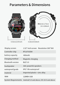 T96 Deportes Llamadas a prueba de agua 400mAh Smartwatch Auriculares 2 en 1 <span class=keywords><strong>Pulsera</strong></span> <span class=keywords><strong>inteligente</strong></span> <span class=keywords><strong>con</strong></span> TWS <span class=keywords><strong>Auricular</strong></span> Reloj Pantalla táctil <span class=keywords><strong>inteligente</strong></span> - Product Image 6