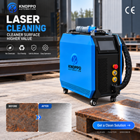 Nettoyeur laser à impulsions portatif 100W 300W 500W pour l'élimination des revêtements métalliques