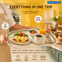 Assiette en mélamine personnalisée OEM/ODM pour usine, grande capacité, pour cantine scolaire, café, apéritif, repas, service traiteur, incassable