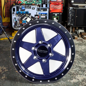 KIPARDO <span class=keywords><strong>17</strong></span> inç 18 inç paslanmaz çelik perçin ET -25 alaşım jant araba jantları - Product Image 4