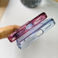 Casing PC Murni Baru 2.0 mm untuk iPhone 18 Pro Desain Mawar Merah Magnetik Cetakan Injeksi Anti Jatuh Warna Solid