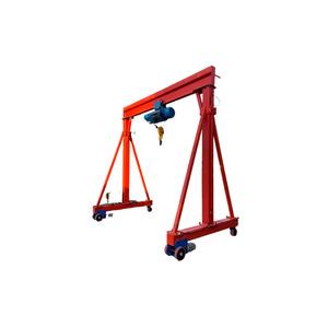Gantry <b>Crane</b> 2 Ton Electric Hoist Mobile With Wheels For Workshop Lifting Equipment - Product Image 1