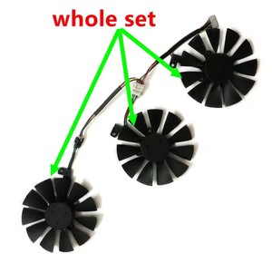 PLD09210S12HH, GPU-VGA-Kühler, Grafikkartenlüfter, für ASUS STRIX GTX 1080Ti 1060 1070Ti <span class=keywords><strong>980Ti</strong></span> RX VEGA, Grafikkartenkühlung - Product Image 6