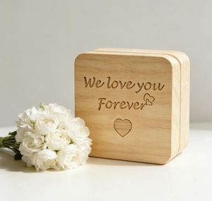 Caja Conmemorativa para Mascotas Ecológica de Alta Calidad, Ataúd de Madera para Cenizas de Perros y Gatos con Marco para Fotos, Recuerdo - Product Image 4