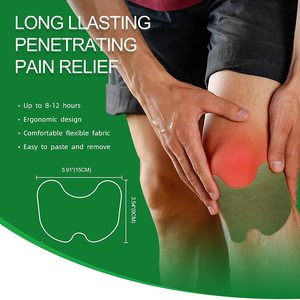 Mugwort <b>Knee</b> <b>Patch</b> for Pain Relief and Health Care Cotton Material External Use - Product Image 3