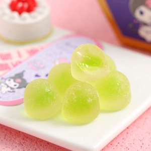 Bonbons gélifiés premium Tala aux saveurs fruitées de raisin vert et de poire d'automne, collations certifiées halal, boîte de collaboration Kuromi My <span class=keywords><strong>Melody</strong></span> - Product Image 4