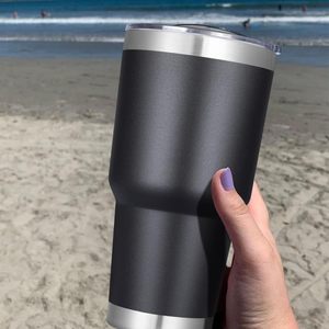 30oz Stainless Steel Vacuum Insulated Tumbler <b>Double</b> <b>Wall</b> Travel Cup with Lid Leak Proof Thermal <b>Mug</b> - Product Image 6