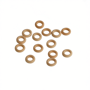 Anelli in legno Ilan da 15 mm, 20 pezzi, per artigianato e progetti fai da te - Product Image 2