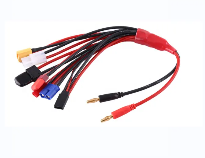 Banana Plug To EC3 XT60 Connector Electronic Harness Test Cable