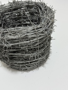 Filo Spinato a Doppio Filo ad Alta Resistenza, Calibro 12.5, 400m, Zincato a Caldo per Recinzioni di Fattorie, Fabbriche, Giardini e Perimetri Residenziali - Product Image 6