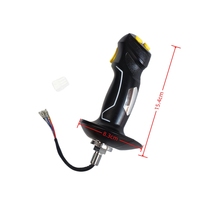 Manette de jeu JSJM, nouveau style, 3 boutons, simulateur de vol d'avion, machine de jeu VR, console de jeux vidéo, manette de jeu